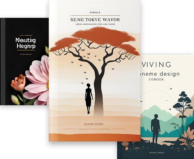 ตัวอย่างปกนิยายที่สร้างด้วย AI